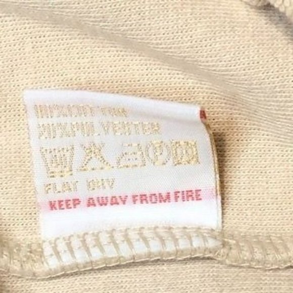 Ovale Bloomers Diaper Cover Tan Embroidered "O" on Front Left Size 0 (0-3M) - Picture 5 of 7